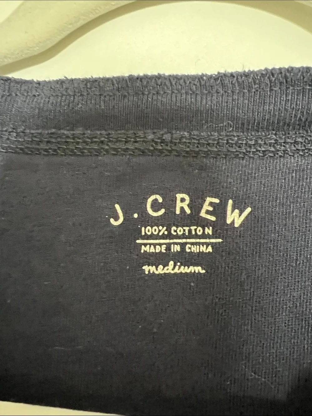 J Crew Sz M Navy Blue Cotton Front Button Sleepwear One Piece Pajama 100 Cotton